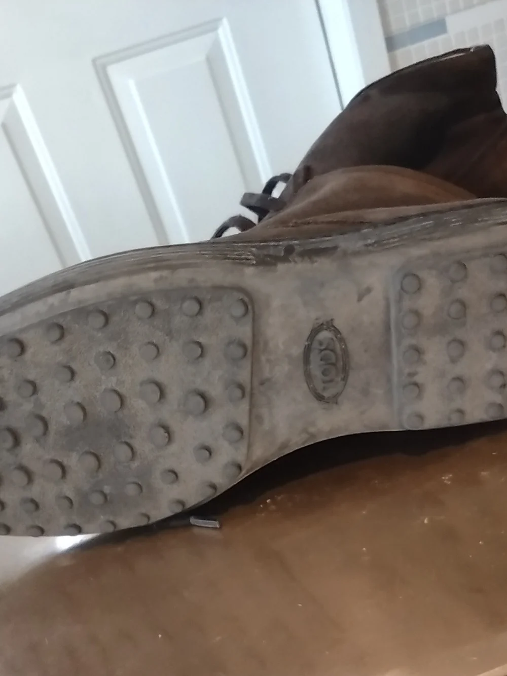 Tod's Dark Brown Suede Chukka Boots